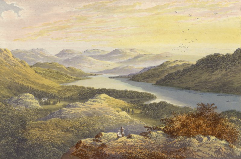 Windermere, kijkend naar het meer door Alexander Francis Lydon