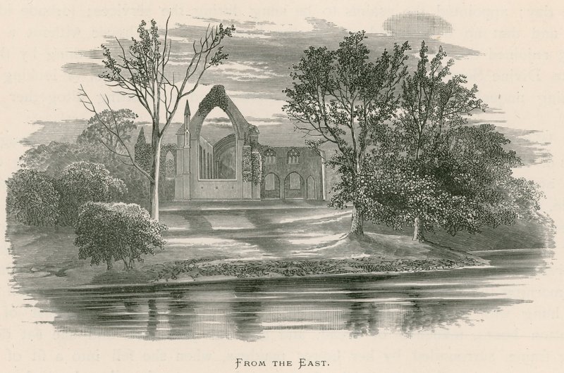Bolton Priory, vanuit het oosten door Alexander Francis Lydon
