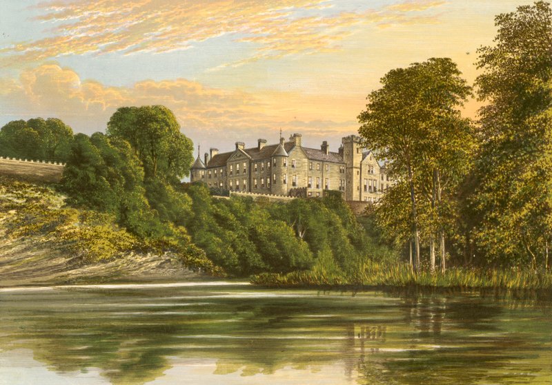 Kasteel van Brechin door Alexander Francis Lydon