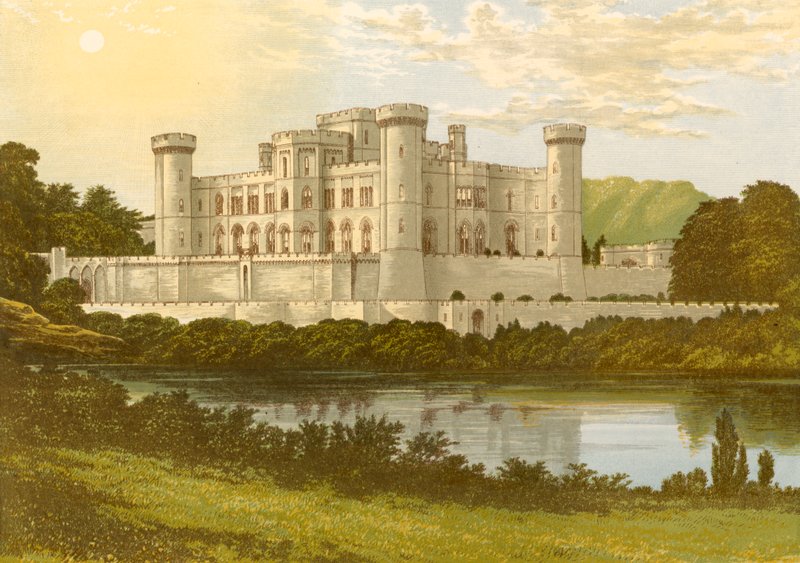 Eastnor Castle door Alexander Francis Lydon