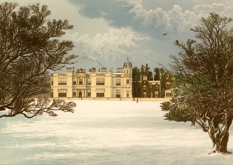 Eshton Hall door Alexander Francis Lydon