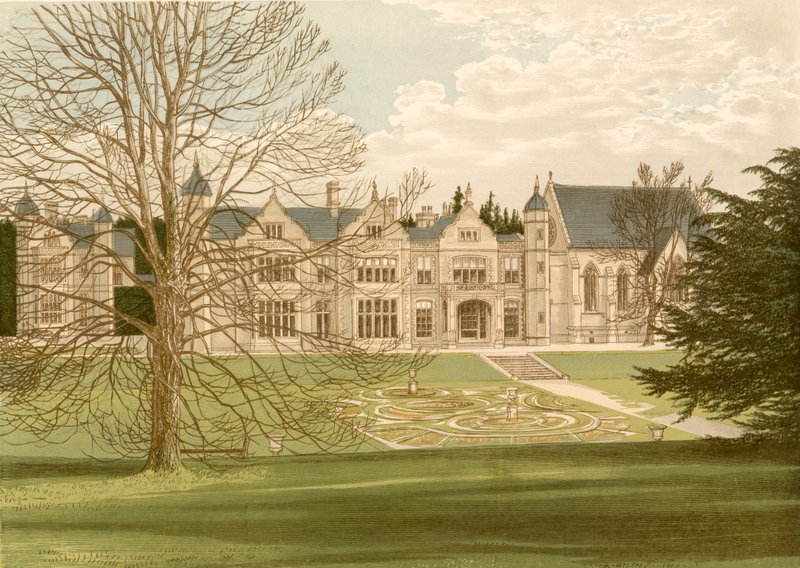 Exton House door Alexander Francis Lydon