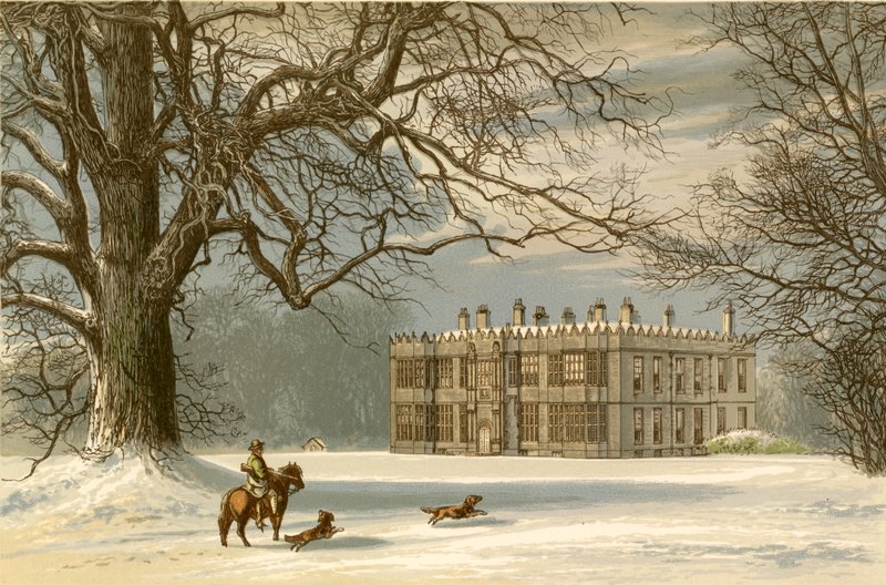 Howsham Hall door Alexander Francis Lydon