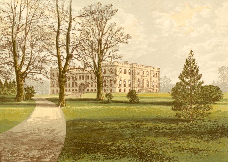Kasteel Kimbolton door Alexander Francis Lydon