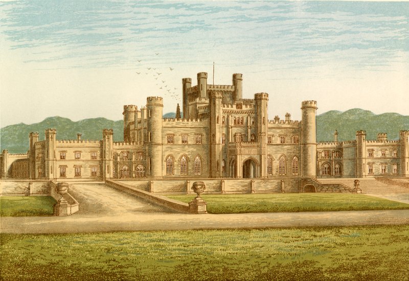 Lowther Castle door Alexander Francis Lydon