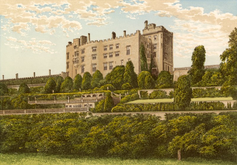 Kasteel Powis door Alexander Francis Lydon
