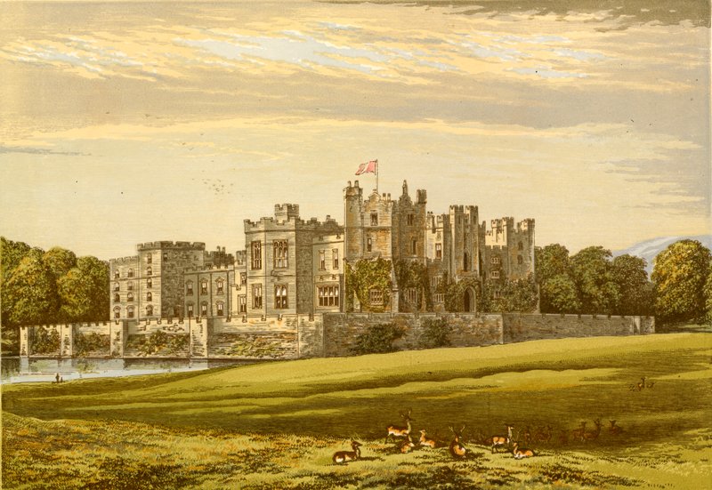 Kasteel Raby door Alexander Francis Lydon