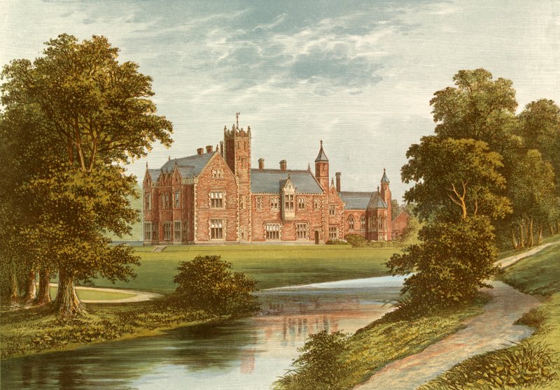 Thicket Priory door Alexander Francis Lydon