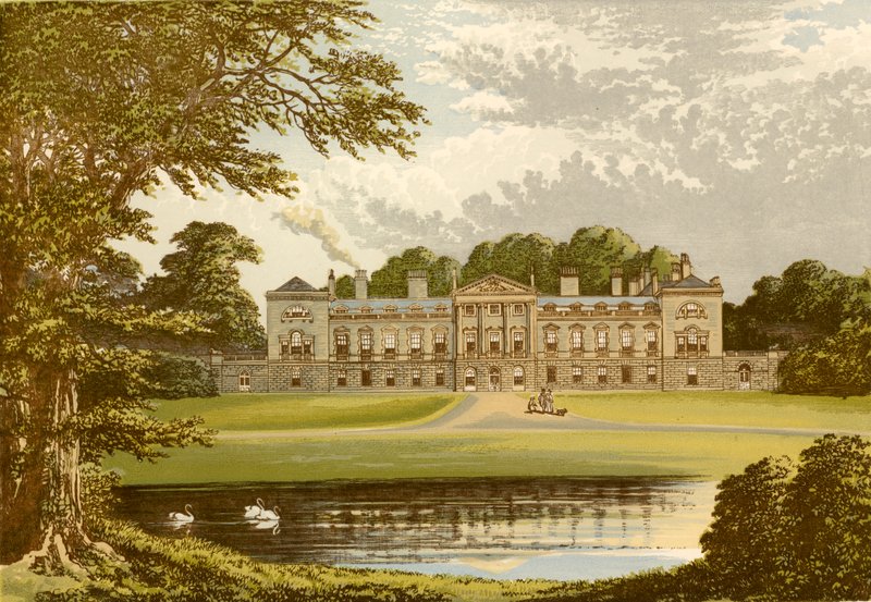 Woburn Abbey door Alexander Francis Lydon
