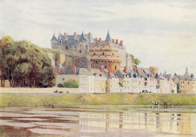 Amboise, het kasteel door Alexander Henry Hallam Murray