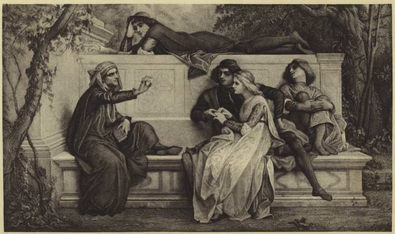 Een Florentijnse dichter door Alexandre Cabanel