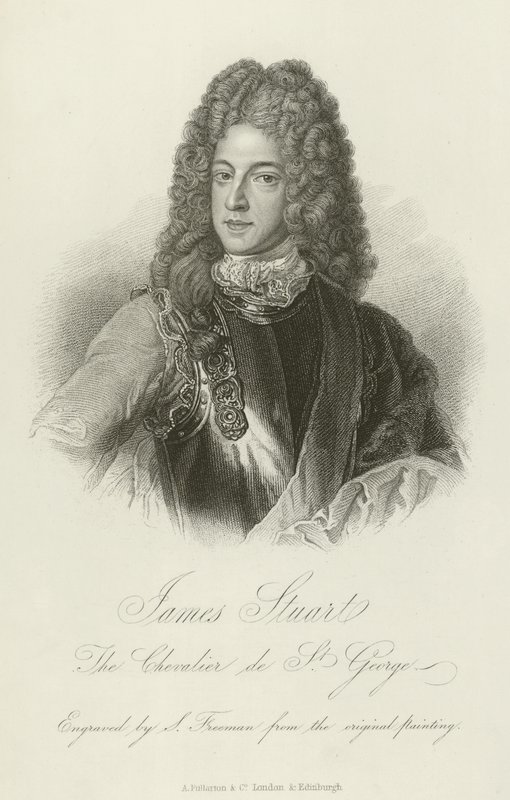 James Stuart, de Oude Pretendent door Alexis Simon Belle