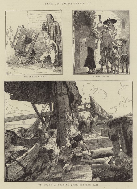 Leven in China, Deel XI door Alfred Chantrey Corbould