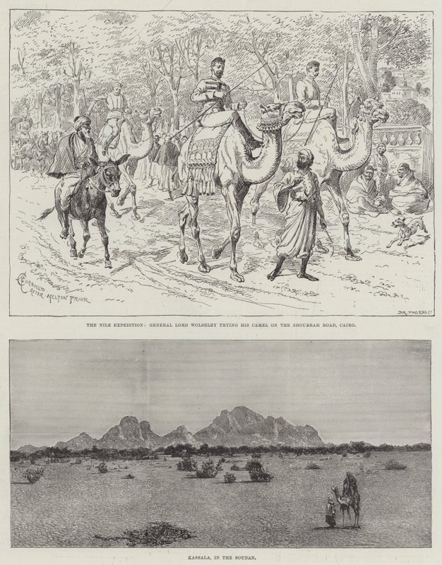 De Nijl Expeditie door Alfred Courbould