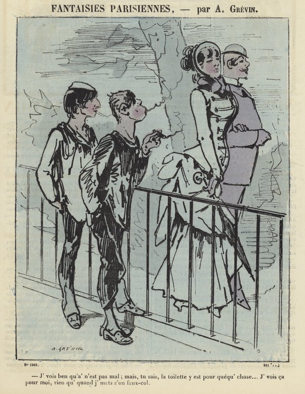 Parijse fantasieën door Alfred Grevin