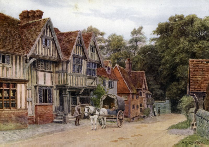 Chiddingstone, Kent door Alfred Robert Quinton
