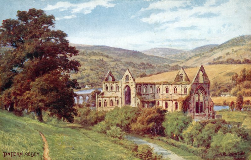 Tintern Abbey door Alfred Robert Quinton