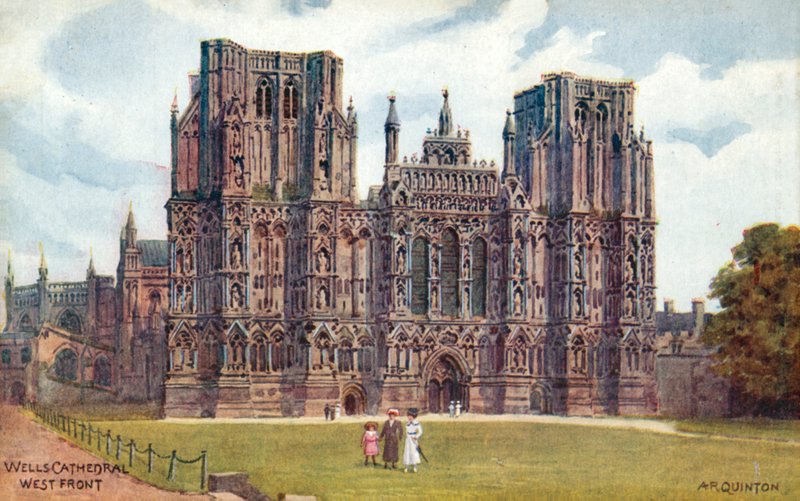 Wells Cathedral, West front door Alfred Robert Quinton
