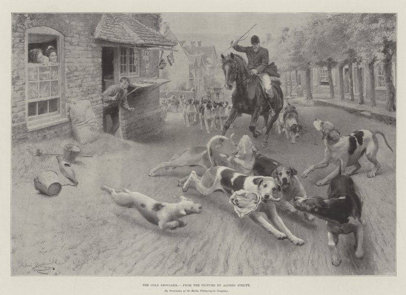 De Koude Schouder door William Strutt