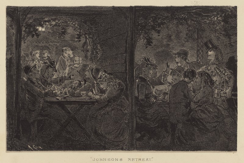 Johnsons terugtocht door Alfred Concanen