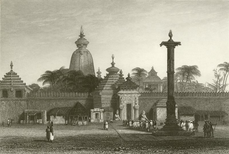 Tempel van Juggernaut door Alfred Gomersal Vickers