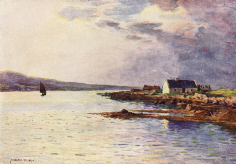 Een Naderende Storm, Bertraghboy Baai door Alfred Heaton Cooper