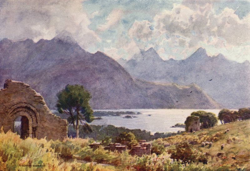 Macgillicuddys Reeks, Killarney door Alfred Heaton Cooper