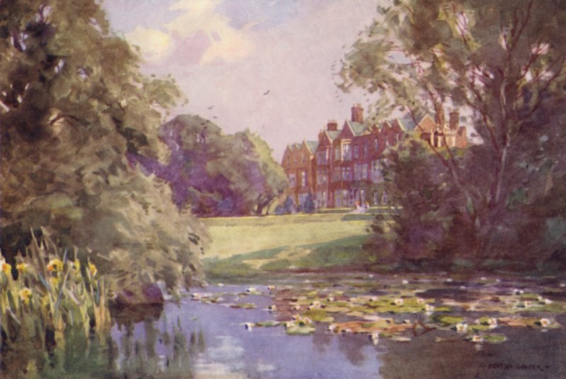 Sandringham House, Norfolk door Alfred Heaton Cooper