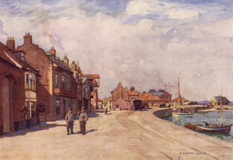 Wells-next-the-Sea, Norfolk door Alfred Heaton Cooper