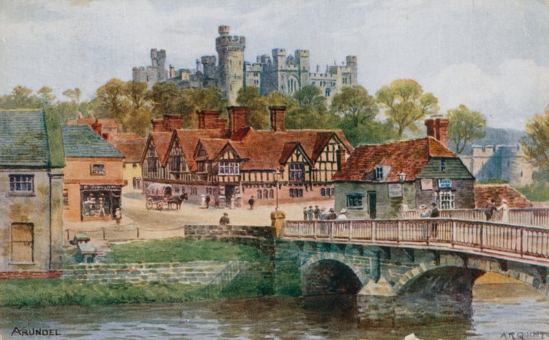 Arundel door Alfred Robert Quinton