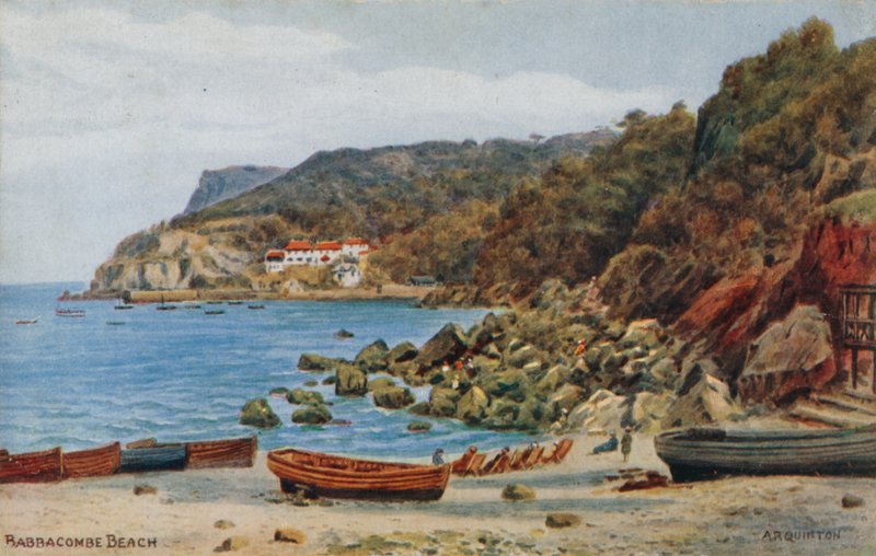 Babbacombe Strand door Alfred Robert Quinton