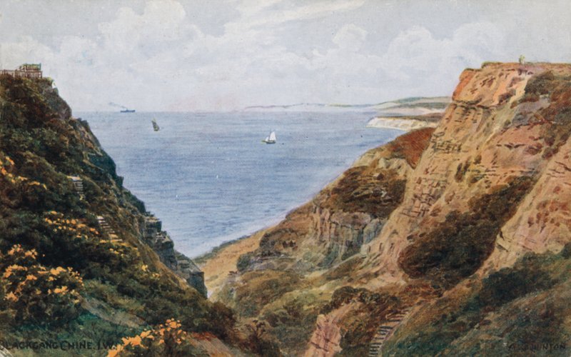 Blackgang Chine, Isle of Wight door Alfred Robert Quinton