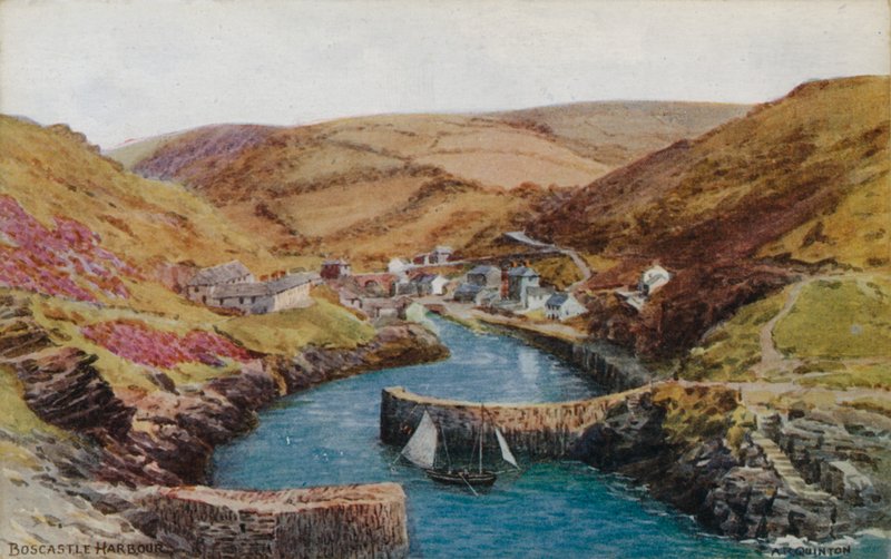 Boscastle, Haven door Alfred Robert Quinton