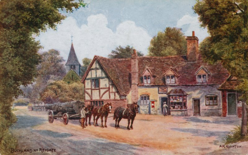 Buckland bij Reigate door Alfred Robert Quinton