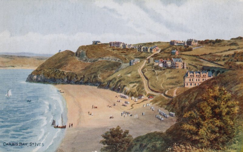 Carbis Bay, St Ives door Alfred Robert Quinton