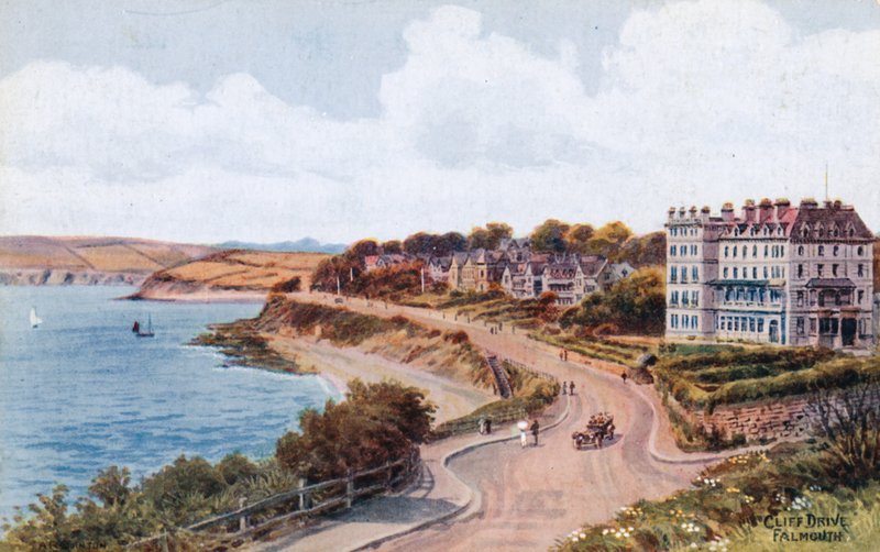 Cliff Drive, Falmouth door Alfred Robert Quinton