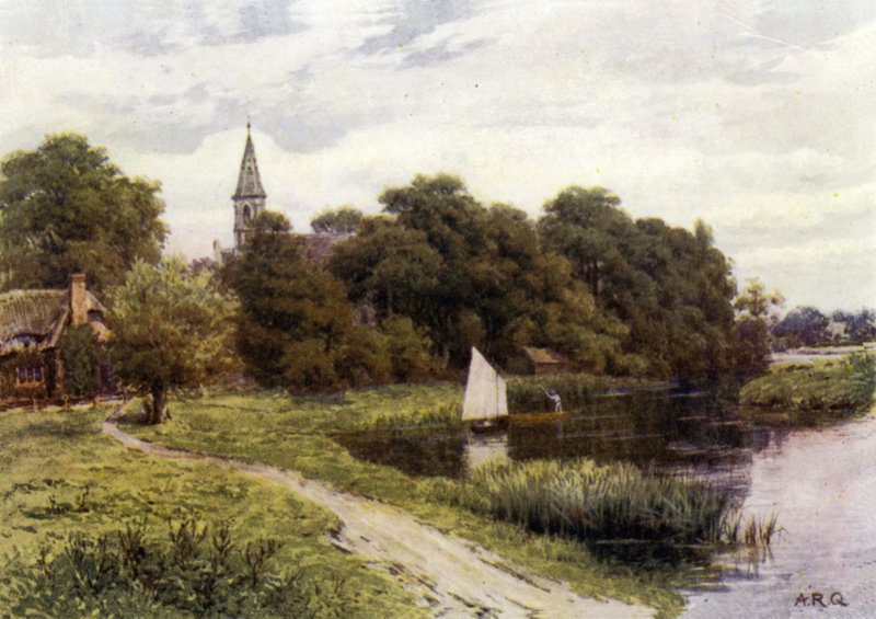 Clifton Hampden door Alfred Robert Quinton