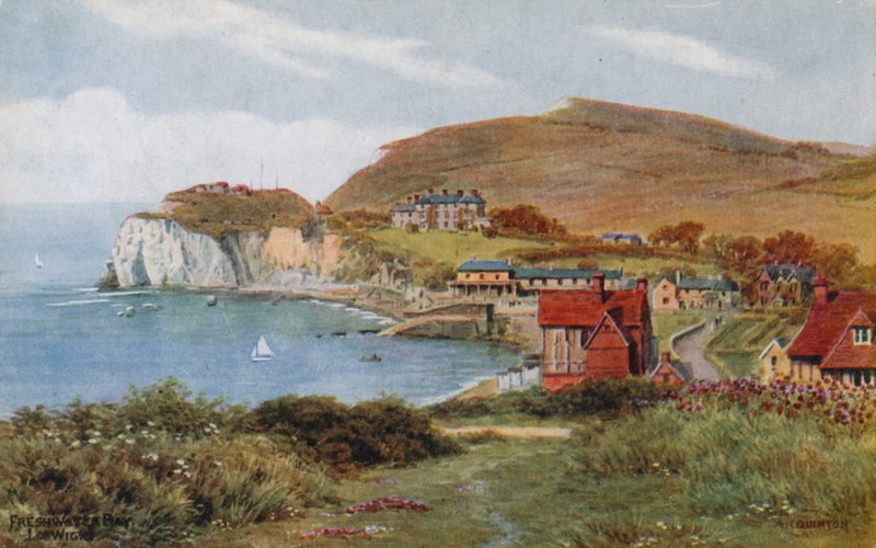 Freshwater Bay, I of Wight door Alfred Robert Quinton