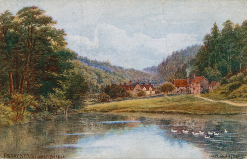 Friday Street, Leith Hill door Alfred Robert Quinton