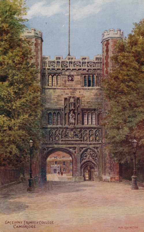 Poort Trinity College, Cambridge door Alfred Robert Quinton