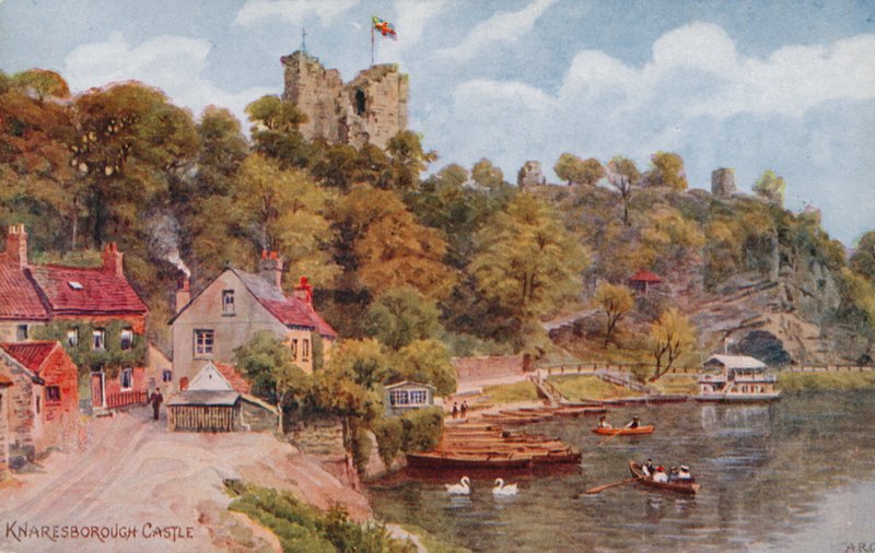 Knaresborough Castle door Alfred Robert Quinton