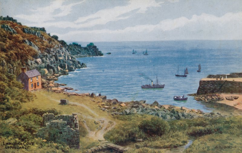 Lamorna Cove, nabij Penzance door Alfred Robert Quinton