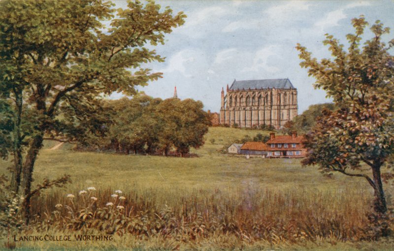 Lancing College, Worthing door Alfred Robert Quinton
