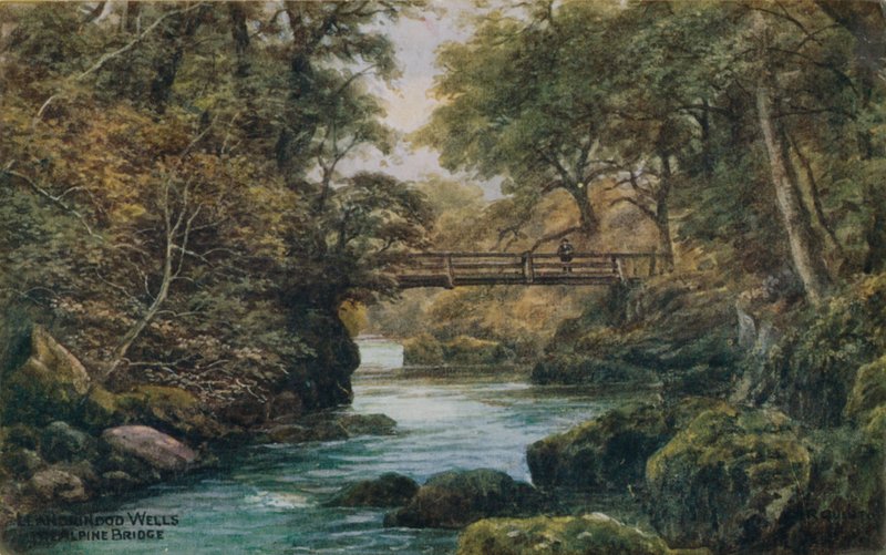 Llandrindod Wells, De Alpenbrug door Alfred Robert Quinton