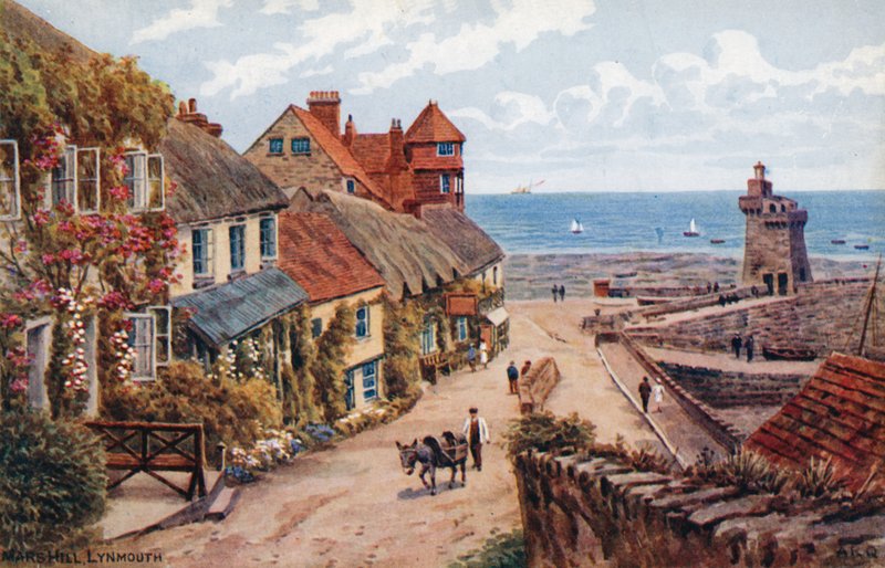 Mars Hill, Lynmouth door Alfred Robert Quinton