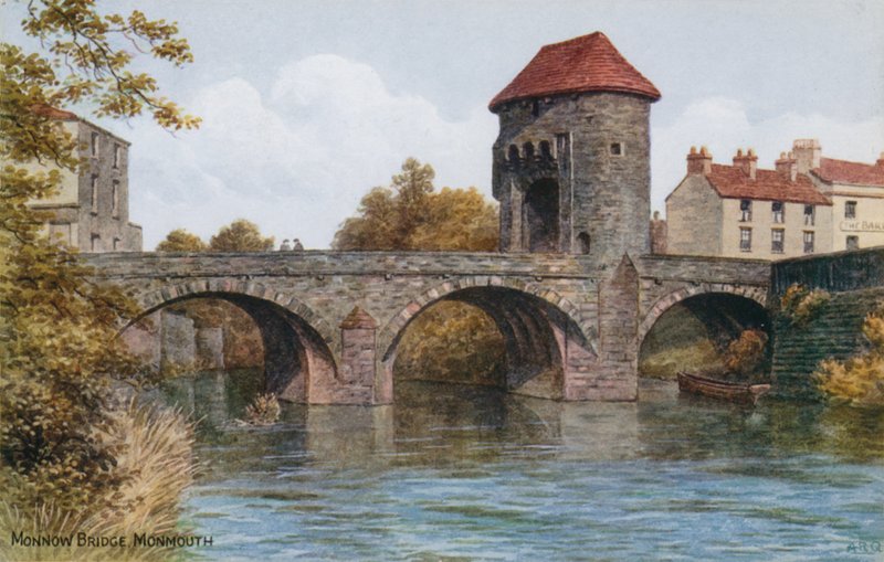 Monnow Brug, Monmouth door Alfred Robert Quinton