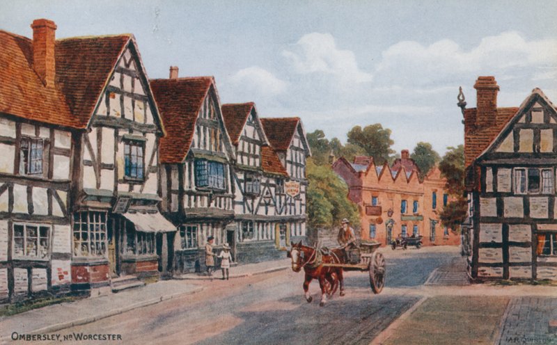 Ombersley, bij Worcester door Alfred Robert Quinton