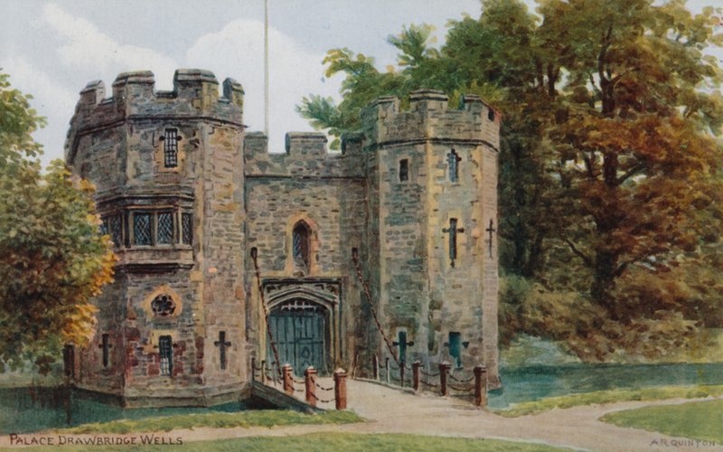 Paleis ophaalbrug, Wells door Alfred Robert Quinton