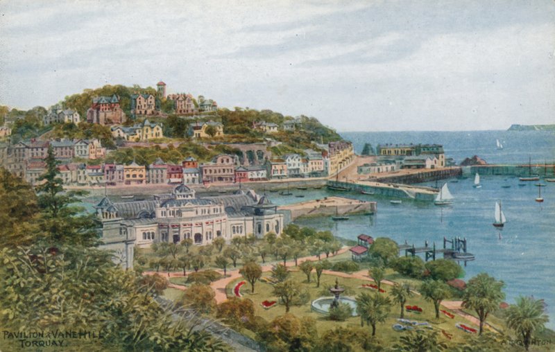 Paviljoen en Vane Hill, Torquay door Alfred Robert Quinton