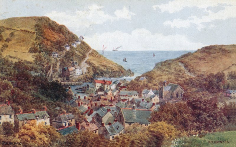Polperro door Alfred Robert Quinton